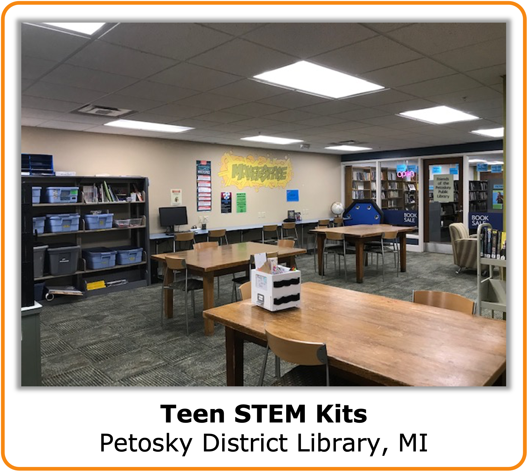 Click to open the case study of the teen STEM kits program at Petoskey District Library in Michigan.