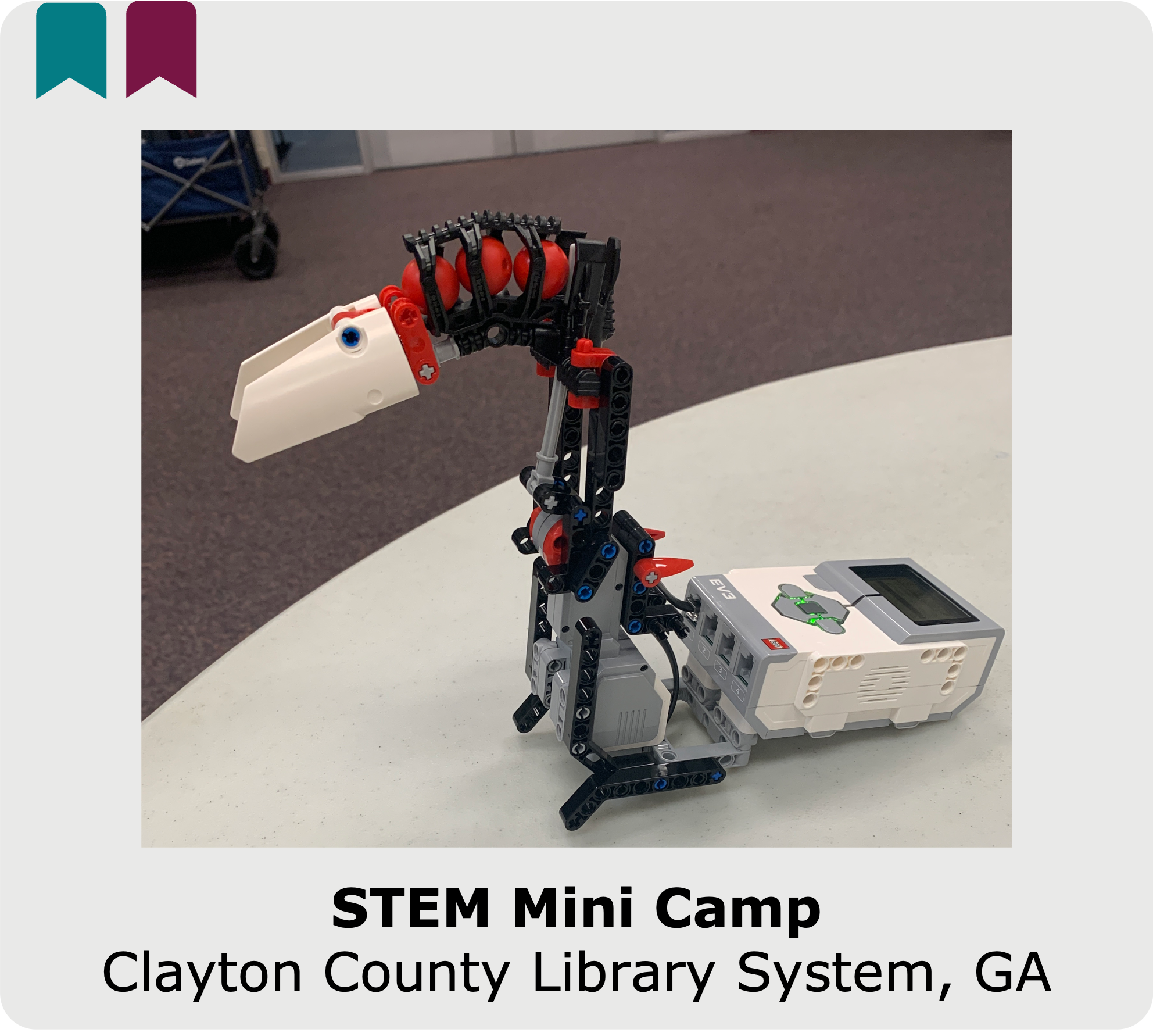 Click to open the case study of the STEM mini-camp program at Clayton County Library System in Georgia.