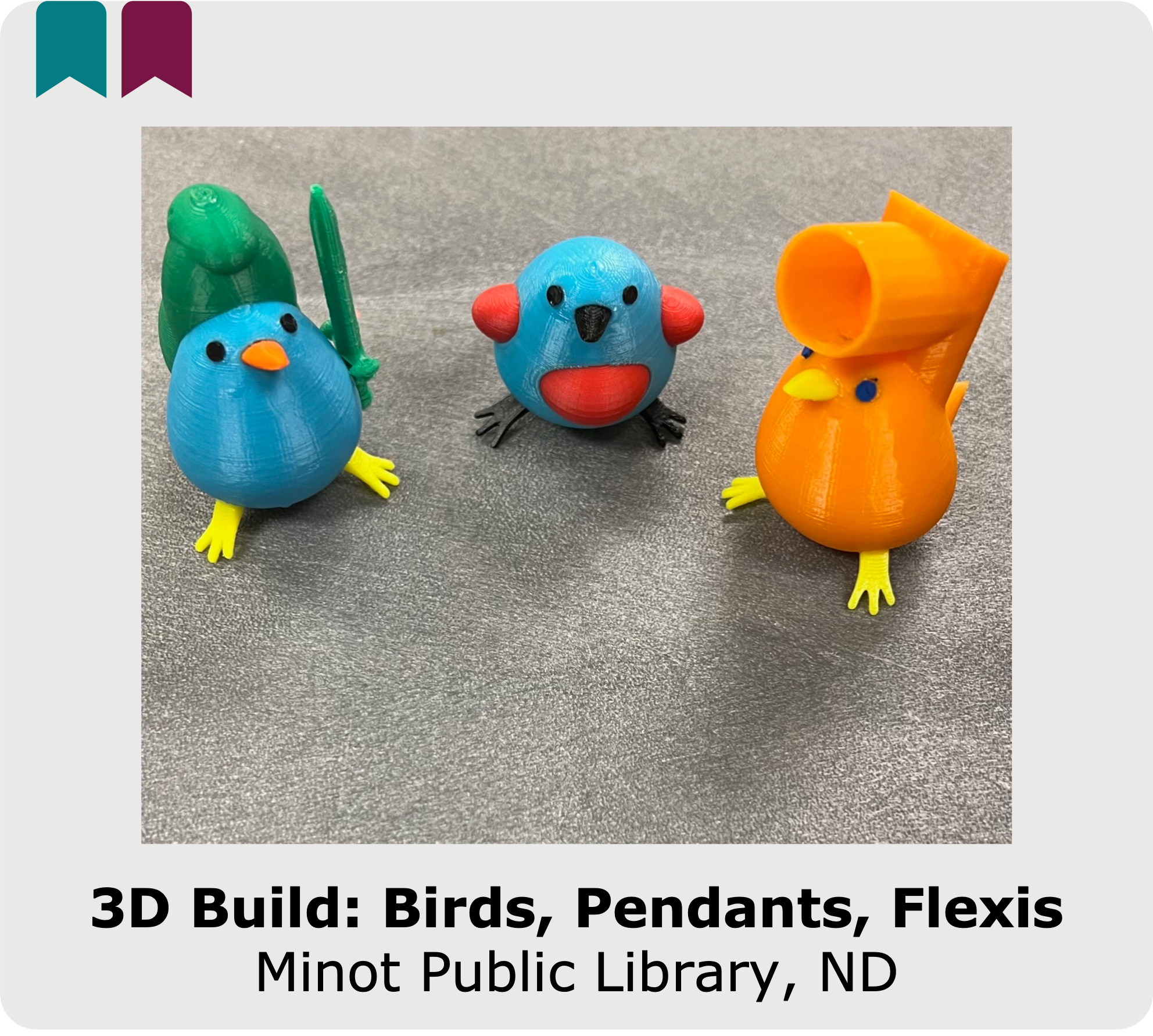 Click to open the case study of the 3D build program at Minot Public Library in North Dakota.
